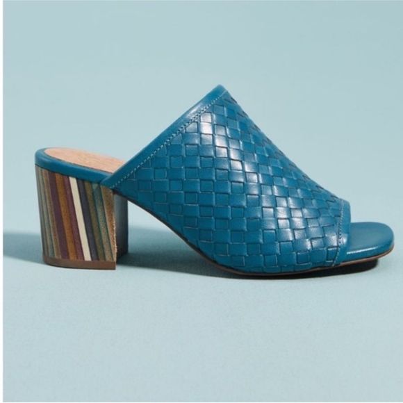 Anthropologie Shoes - Anthropologie Liendo by Seychelles Navarte Heeled Mules Size 8